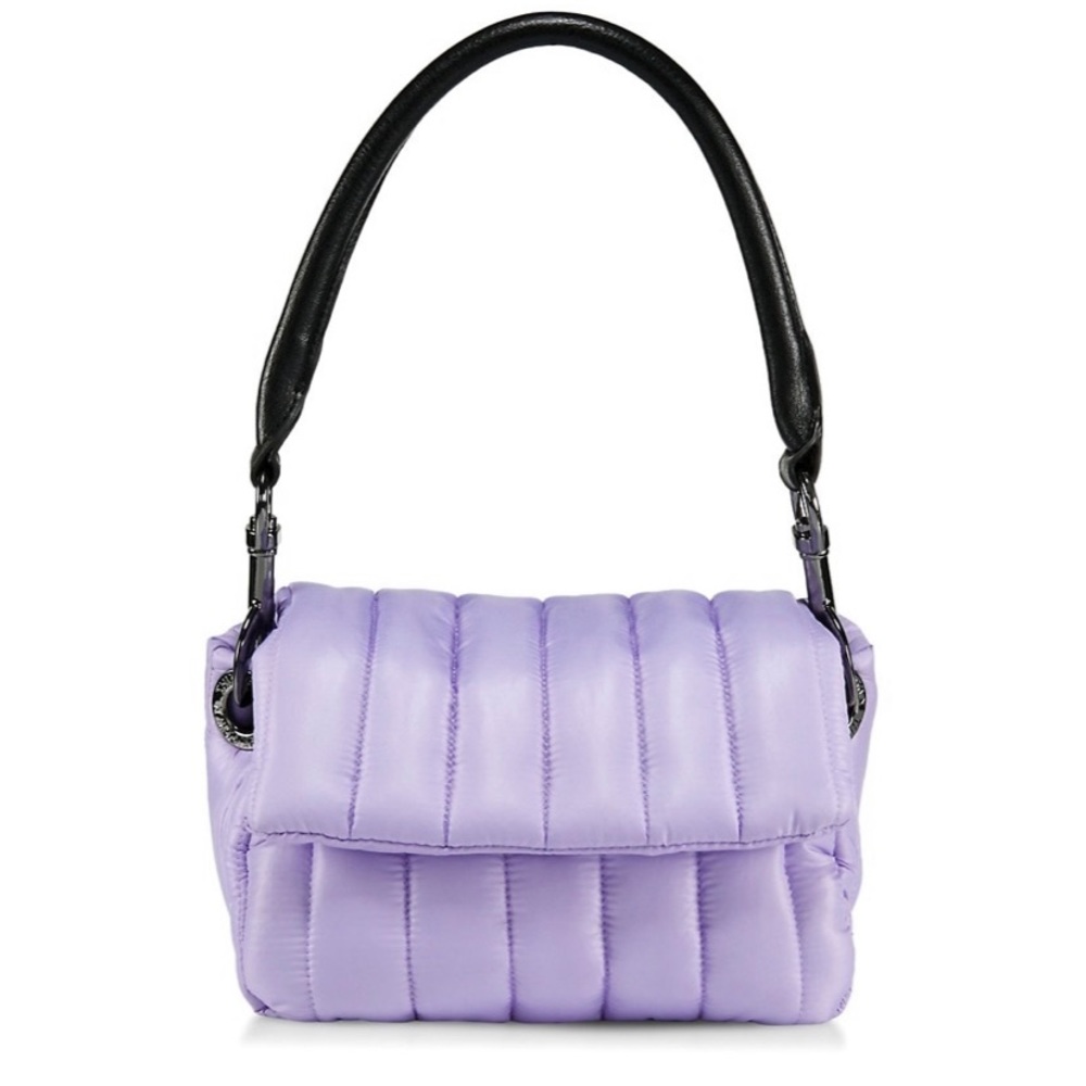 COPY - Think Royln Mauve Petite Bar Quilted Puffer Bag